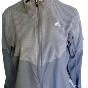 ADIDAS ZIP UP ATHLETIC JACKET CLIMALITE